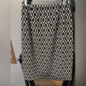 Dainty Jewells Pencil Damask Skirt